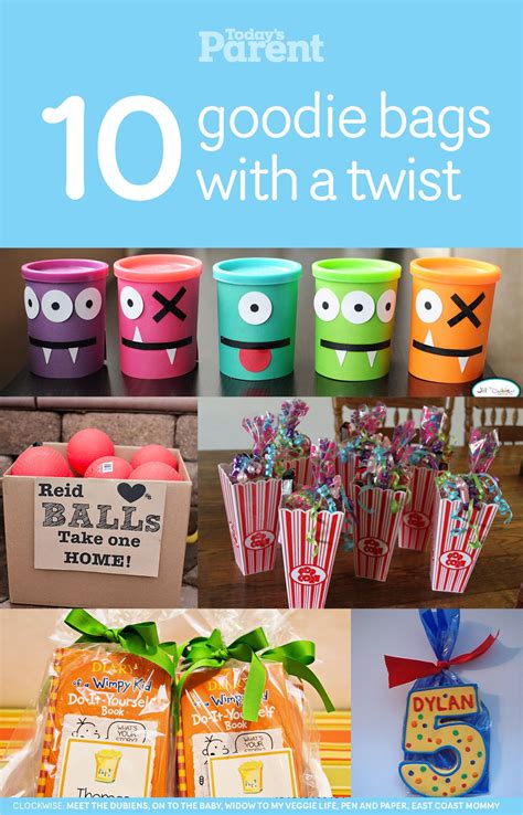 38 Unique Goodie Bag Ideas For Birthday Parties .